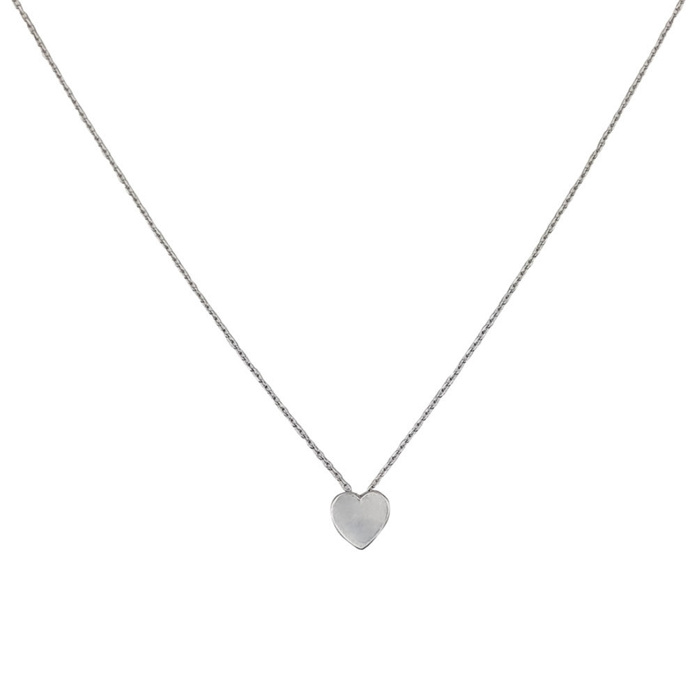 Lant argint Simple heart