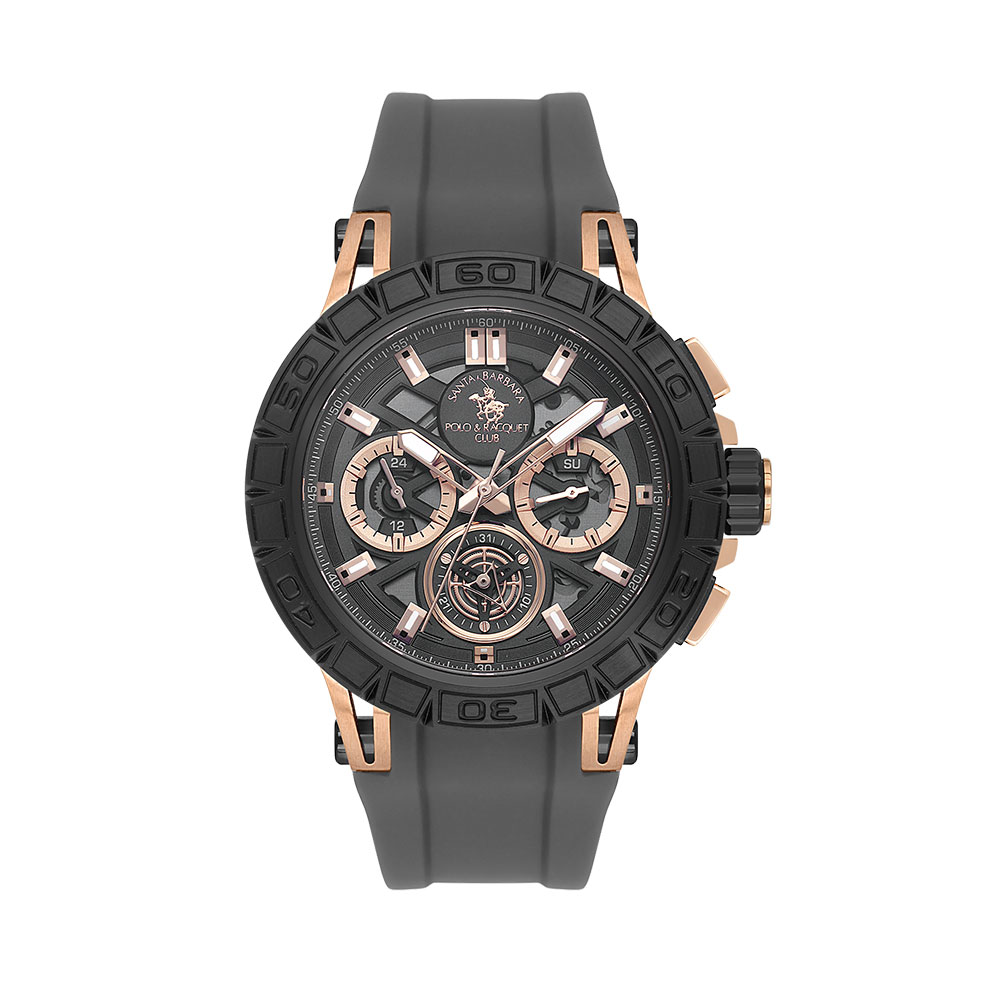 Santa Barbara Polo Prive - Ceas Barbatesc Quartz Gri SB.5.10004.3